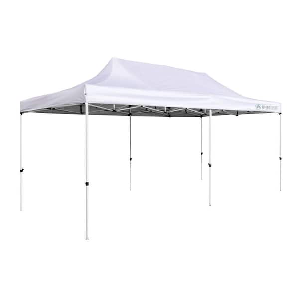 GigaTent Party Tent 10 ft. x 20 ft. White Canopy