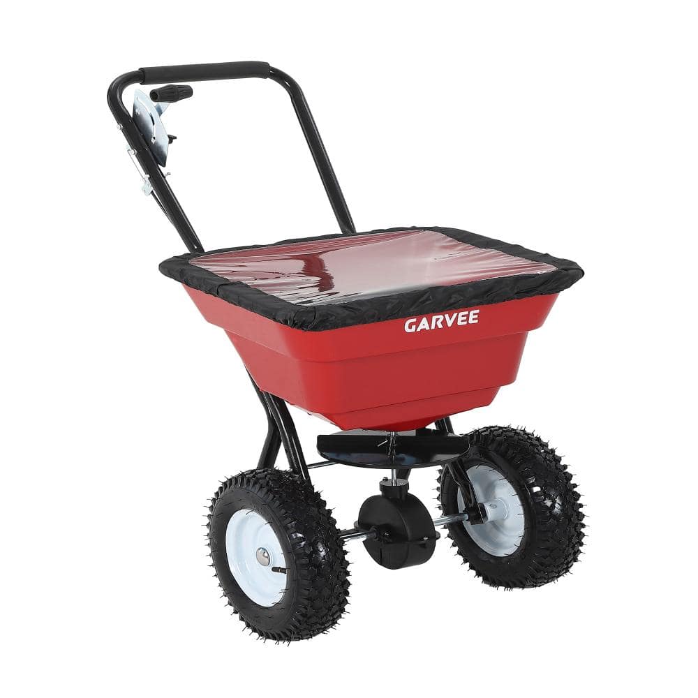 Heavy Duty 80 lbs Tow Behind Broadcast Spreader with Dual Auto-Stop Impeller, 30 Adjustable Settings price history on PriceWatchPro