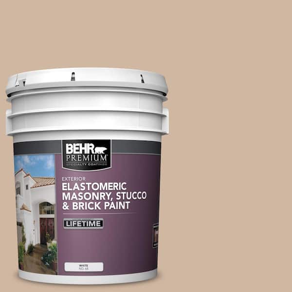 BEHR PREMIUM 5 gal. #N240-3 Sonoran Desert Elastomeric Masonry, Stucco and Brick Exterior Paint