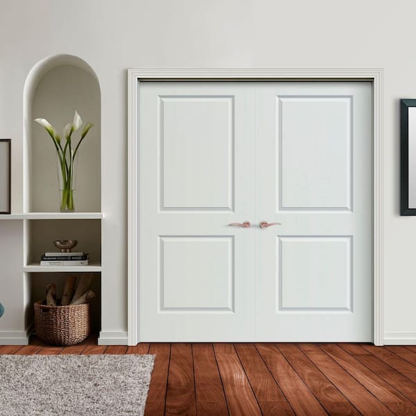 MMI DOOR 72 in. x 84 in. Smooth Carrara Left-Hand Active Solid