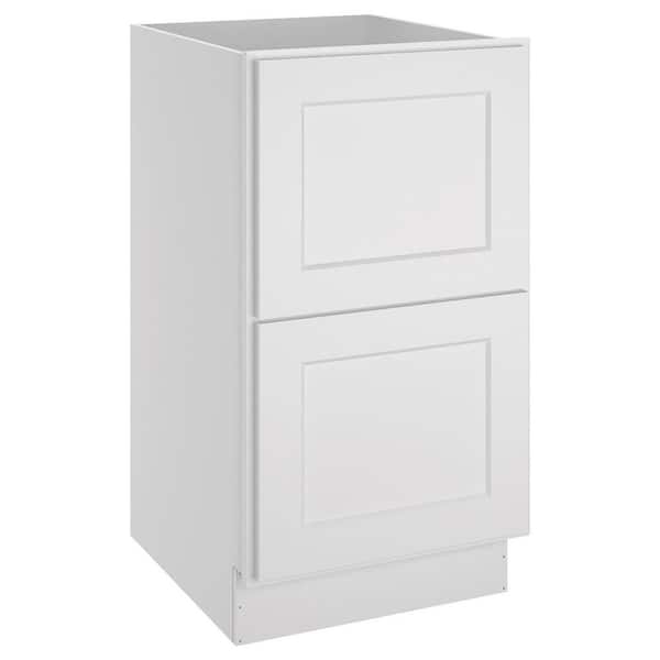 HOMEIBRO 18 in. W x 24 in. D x 34.5 in. H in Shaker Dove Plywood Ready ...