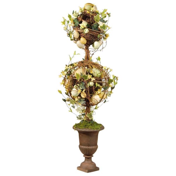 National Tree Company 33 in. Artificial Topiary Easter Tree