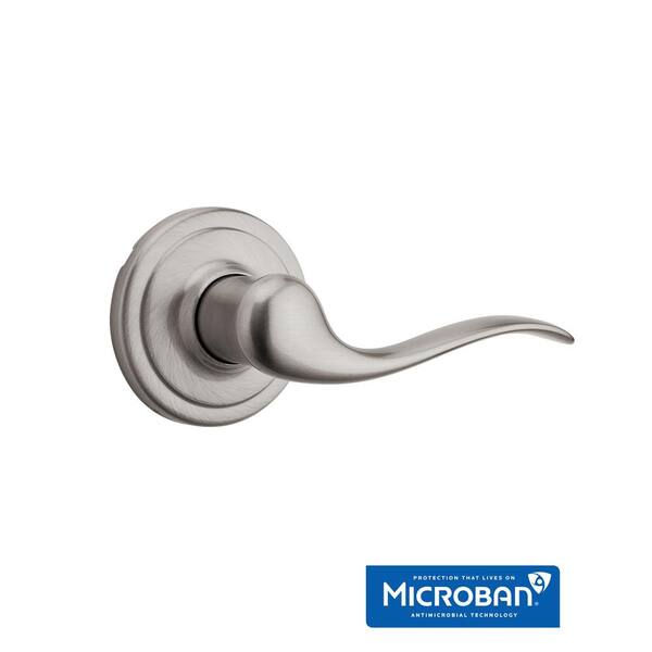 Tustin Satin Nickel Passage Hall/Closet Door Lever Featuring Microban Antimicrobial Technology Tustin Satin Nickel Passage Hall/Closet Door Lever Featuring Microban Antimicrobial Technology