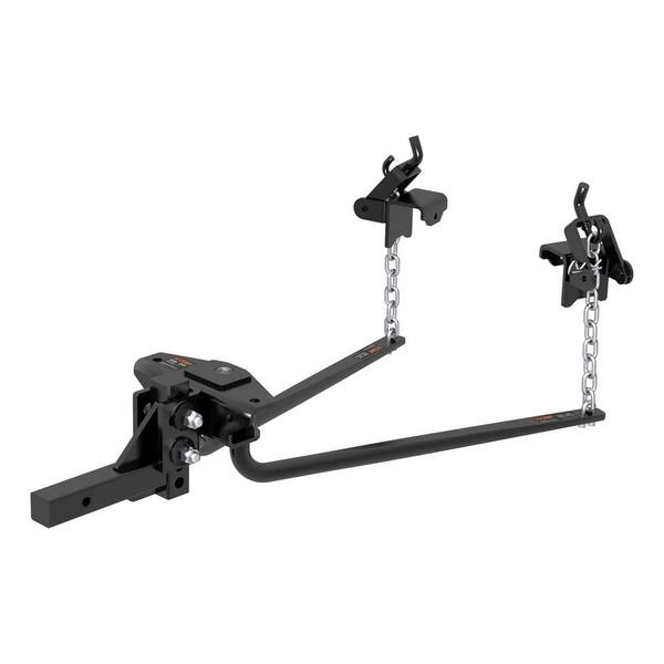 CURT Round Bar Weight Distribution Hitch (6K - 8K lbs., 31-5/8 CURT Round Bar Weight Distribution Hitch (6K - 8K lbs., 31-5/8