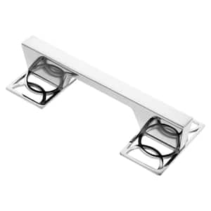 Symone 3-3/4 in. (96 mm) Center-to-Center Polished Chrome Cabinet Bar Pull