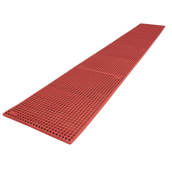 Kitchen Rugs, Non Skid Waterproof Kitchen Mats Anti-fatigue Thick Cushioned  Floor Rug( Size,color : 45x75cm-red