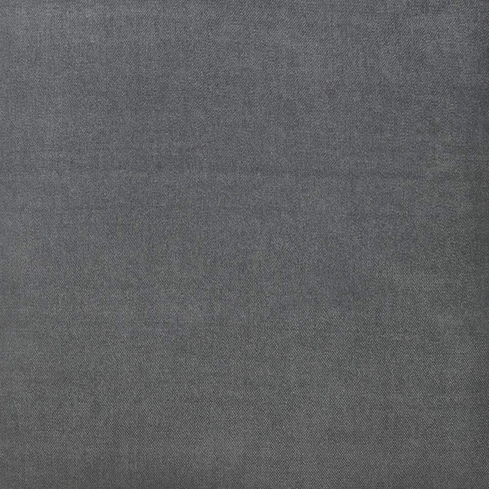 Luxurious Grey Brushed Twill Standard Throw Pillow Covers, Set of 2
