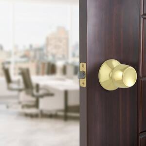 Brandywine Polished Brass Hall/Closet Passage Door Knob