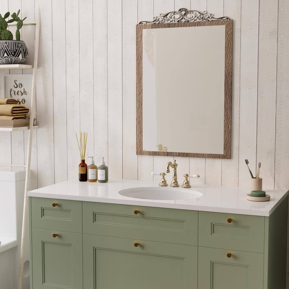 16.54" White Ceramic Oval Undermount Bathroom Sink