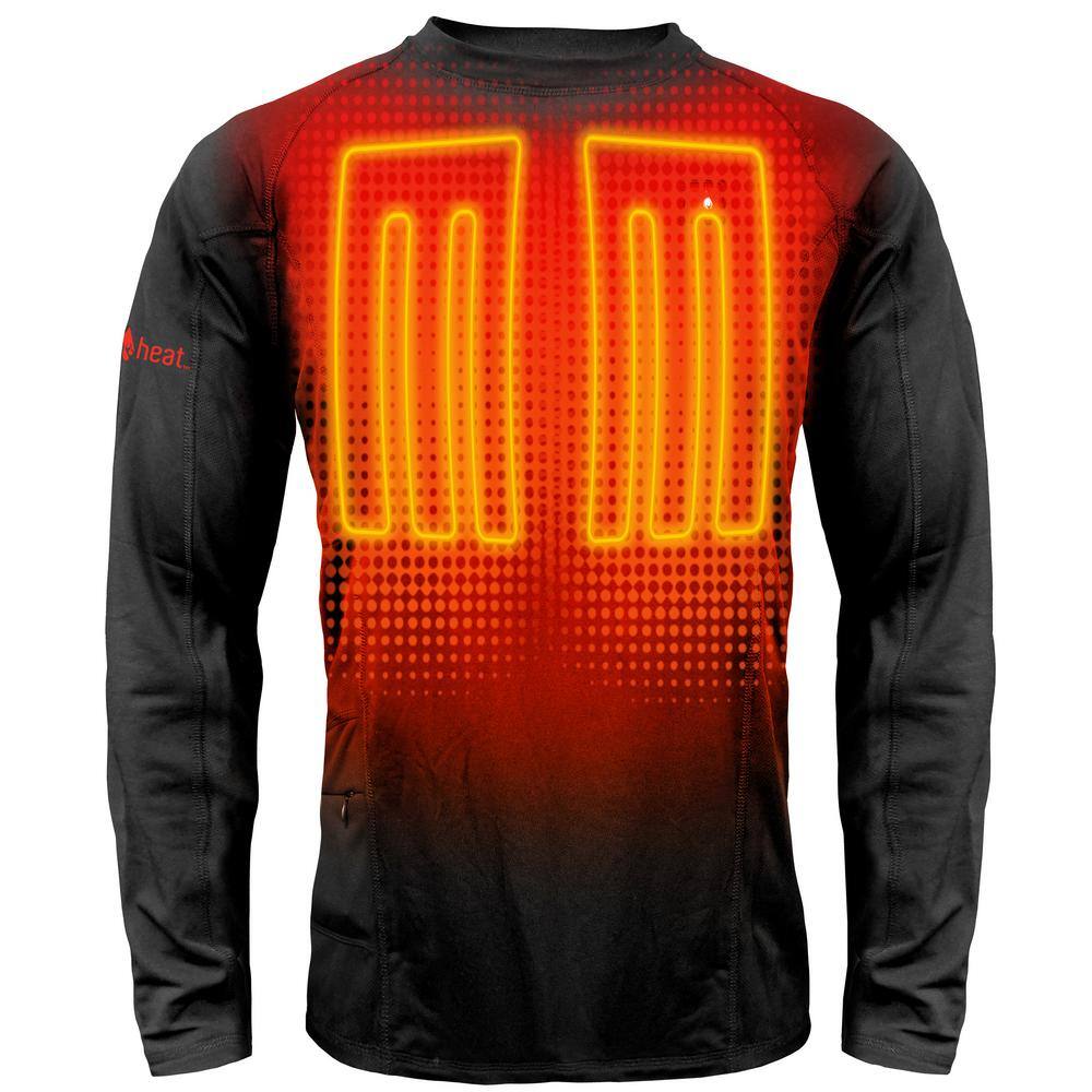mens black base layer