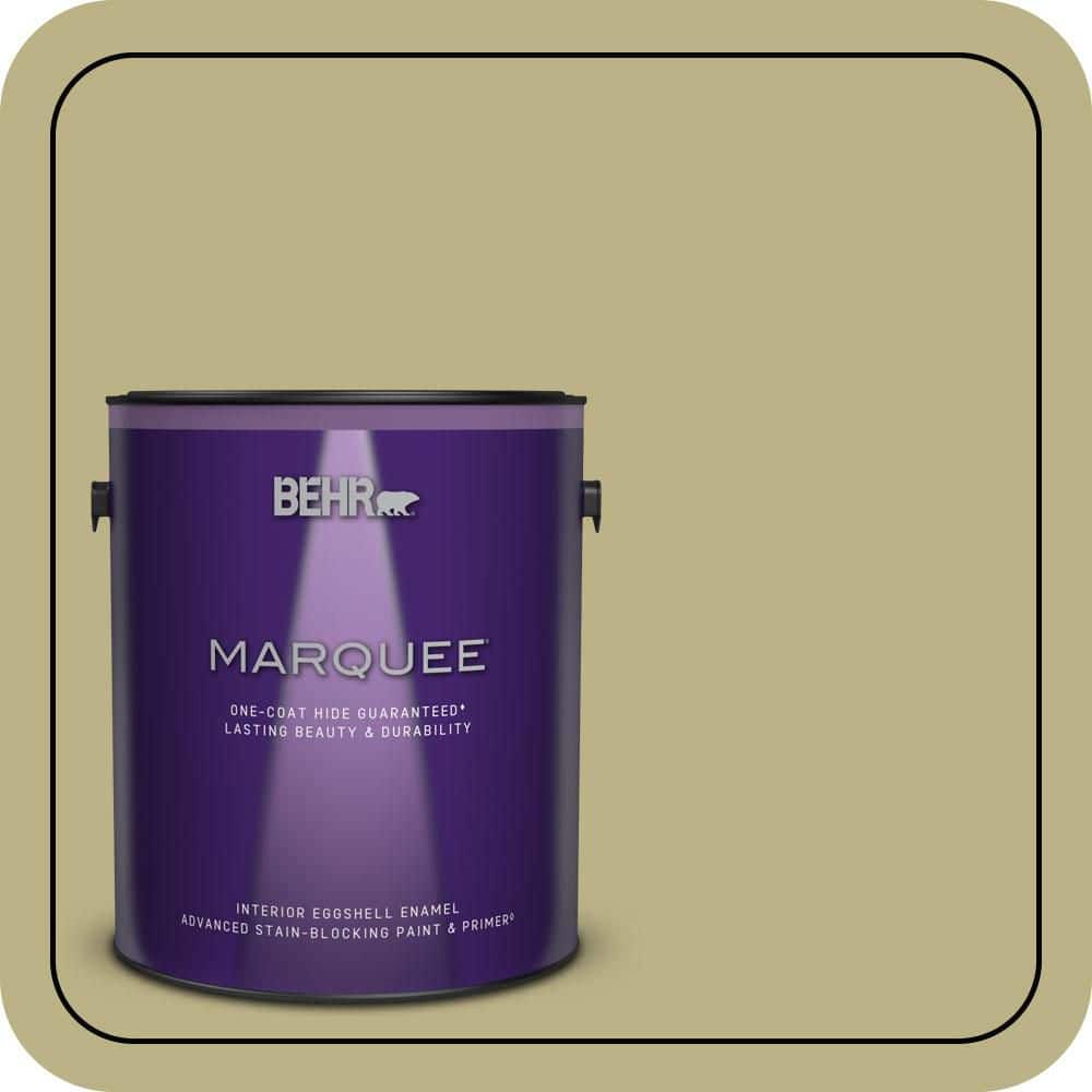 1 gal. #390F-5 Ryegrass Eggshell Enamel Interior Paint & Primer price history on PriceWatchPro