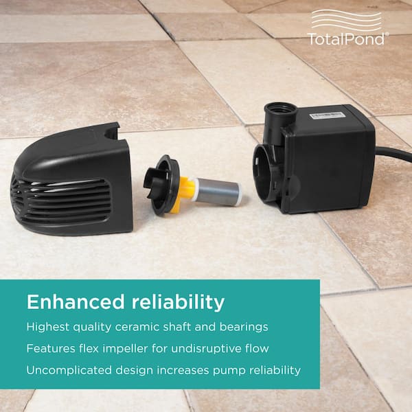 TOTALPOND 560 GPH Pond Pump 52224 - The Home Depot