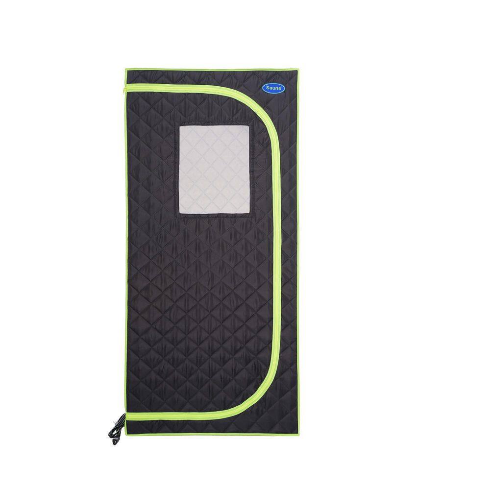 1-Person Indoor Portable Plus Type Full Size Far Infrared Sauna Tent