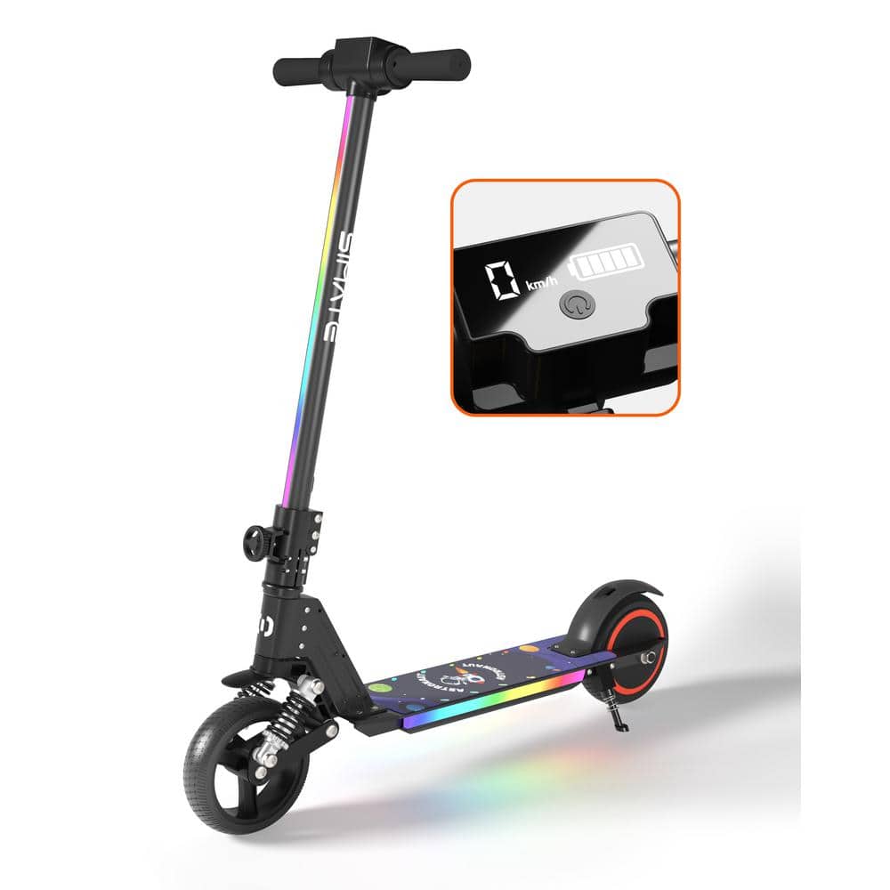 5.5 in. 120W 24V 2.4ah Electric Scooter Adjustable Height E-Scooters with L