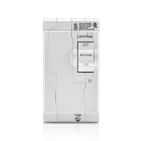 Branch Circuit Breaker, Standard 2-Pole 25 Amp, 120-Volt/240-Volt, Hydraulic Magnetic LB225