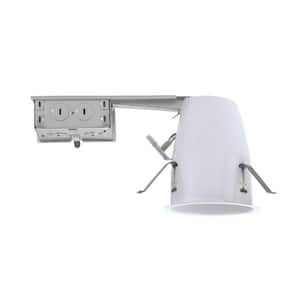 4 in. Aluminum LED Recessed Remodel Housing, IC-Rated Airtight IDEAL