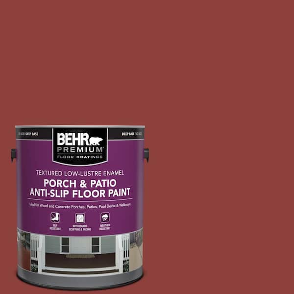 BEHR PREMIUM 1 gal. #PPU2-03 Allure Textured Low-Lustre Enamel Interior/Exterior Porch and Patio Anti-Slip Floor Paint