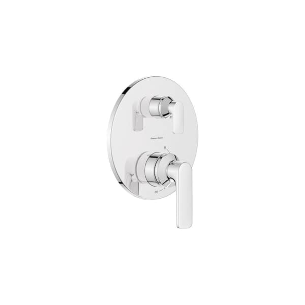 American Standard Aspirations 2-Handle Wall Mount Valve Trim in Polished Chrome (Valve Not Included)