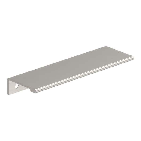 Streamline II 5 in. Center-to-Center (127 mm) Modern Satin Nickel Cabinet Edge Pull
