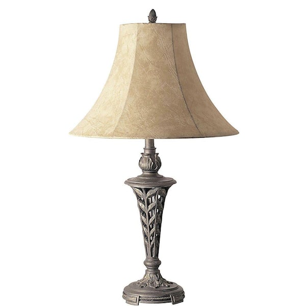 ORE International 31 in. Antique Brass Table Lamp