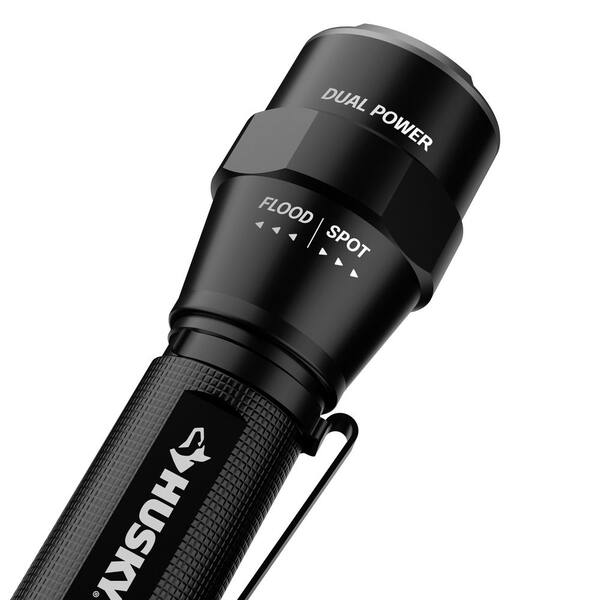 QLbright 1200 Lumen Rechargeable Flashlight With Hybrid Supercapacitor - Type-C USB, IP66