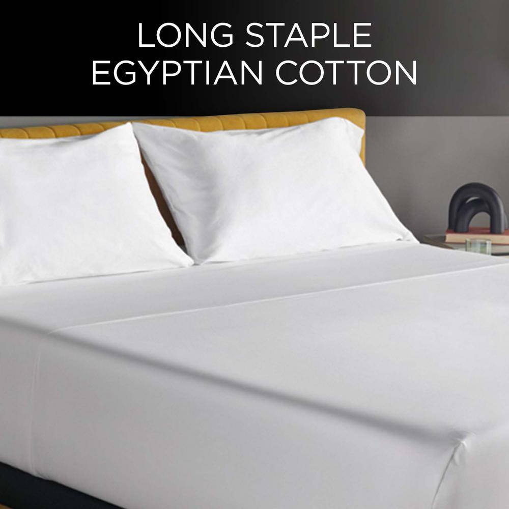 Sleepy Blue Twin Egyptian Cotton Sheet Set