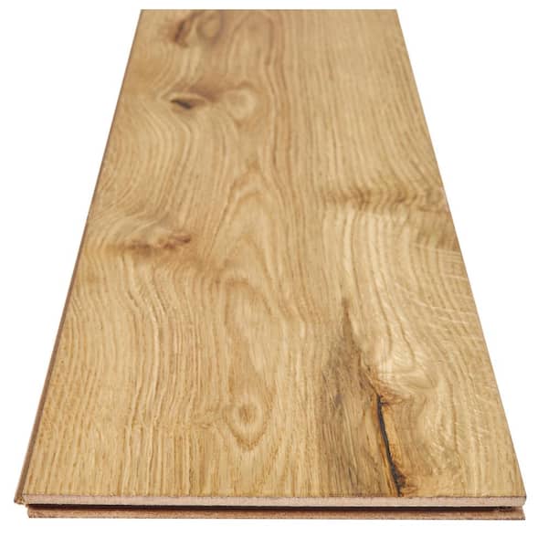 Shaw Boardwalk Willow White Oak 1/2 in. T X 7 in. W Tongue and Groove Engineered Hardwood Flooring (23.58 sq.ft./case)