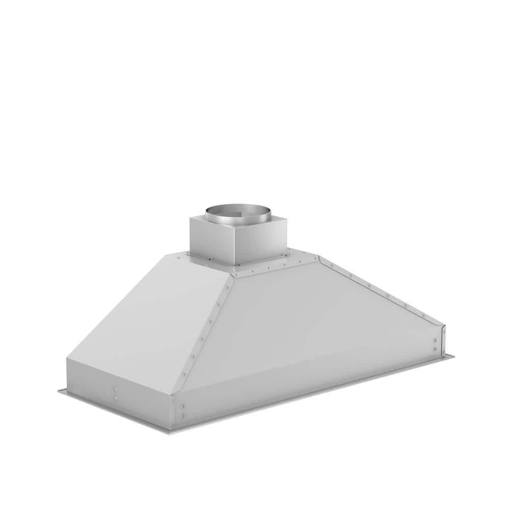 46-Inch Brushed Stainless Steel Range Hood Insert