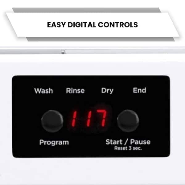 18 in. Dishwasher Europe ADABuiltin 10 Place Sanitize Delay 1/2 Load 51dB 3.2gal.