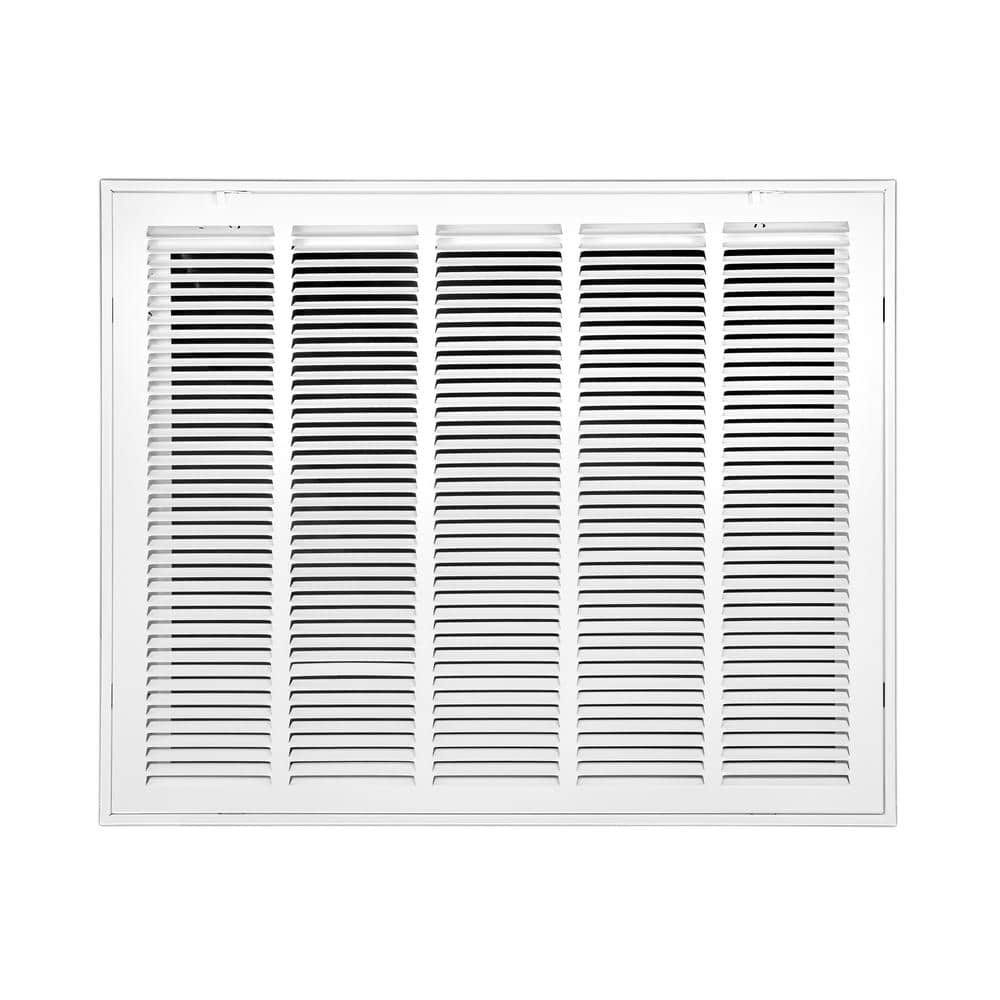 25 in. Wide x 20 in. High Return Air Filter Grille of Steel in White price history on PriceWatchPro