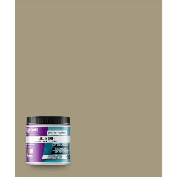 BEYOND PAINT 1-Pint Pebble Furniture, Cabinets, Countertops and More Multi-Surface All-In-One Interior/Exterior Refinishing Paint