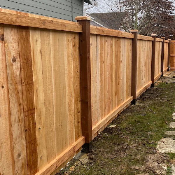 6 in. x 6 in. x 1/2 ft. H Powder Coated White - Galvanized Steel Pro Series Mailbox and Fence Post Guard