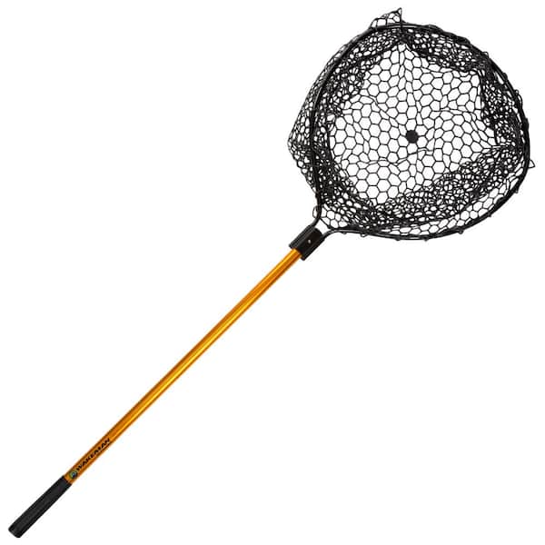 Wakeman Outdoors 56 in. Retractable Rubber Landing Net