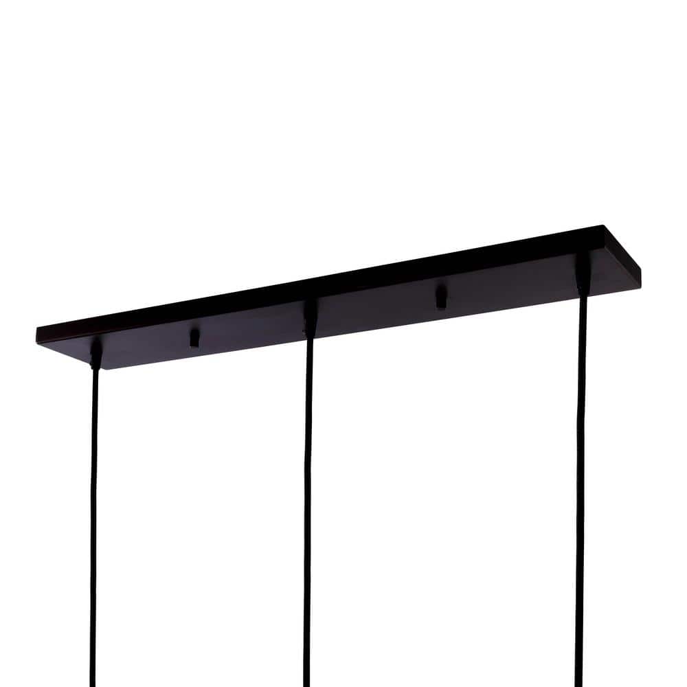 Kiawah Island Brushed Gold 30.5" LED Linear Pendant with Clear Glass