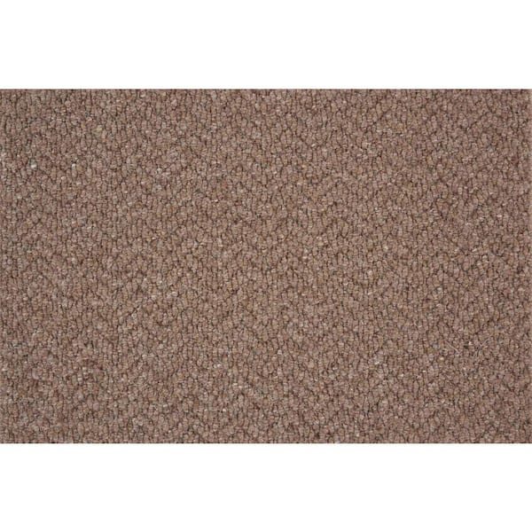 Natural Harmony Crescendo Driftwood Brown 13.2 ft. 42 oz. Wool Pattern Installed Carpet