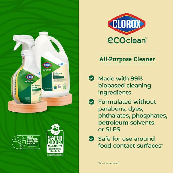 Clorox Pro Cloroxpro 32 fl. oz. EcoClean All-Purpose Cleaner (3-Pack)  C-325763251-3 - The Home Depot