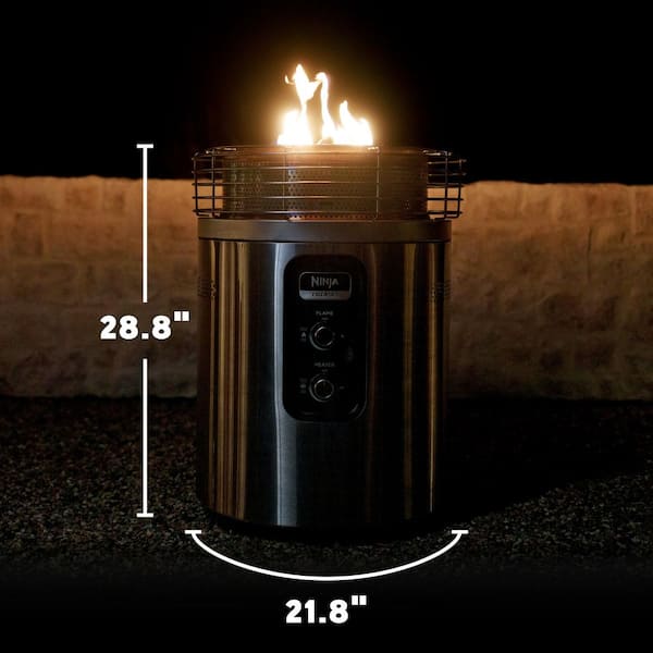 NINJA Fireside 360 Outdoor Heater and Fire Pit OF101SL - The Home