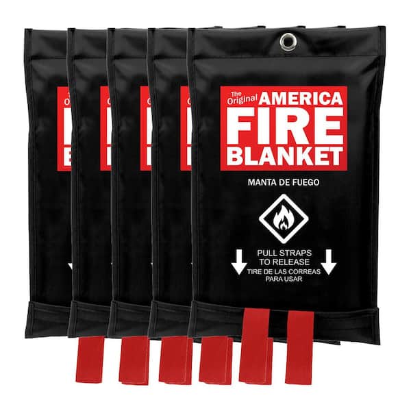 Fire Blanket, 5-Pack