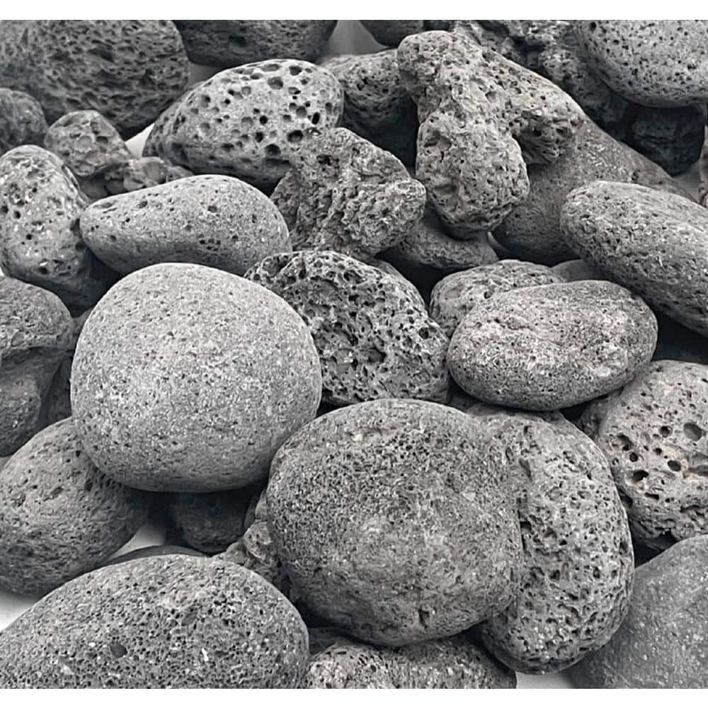 Rock Ranch 0.40 cu. ft. 30 lbs. 1 in. to 3 in. Naturally Tumbled BlackBeach