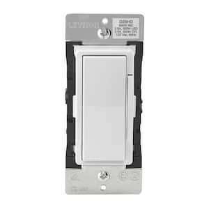 Decora Smart with Z-Wave Technology 600-Watt Dimmer, White/Light Almond (3-Pack)