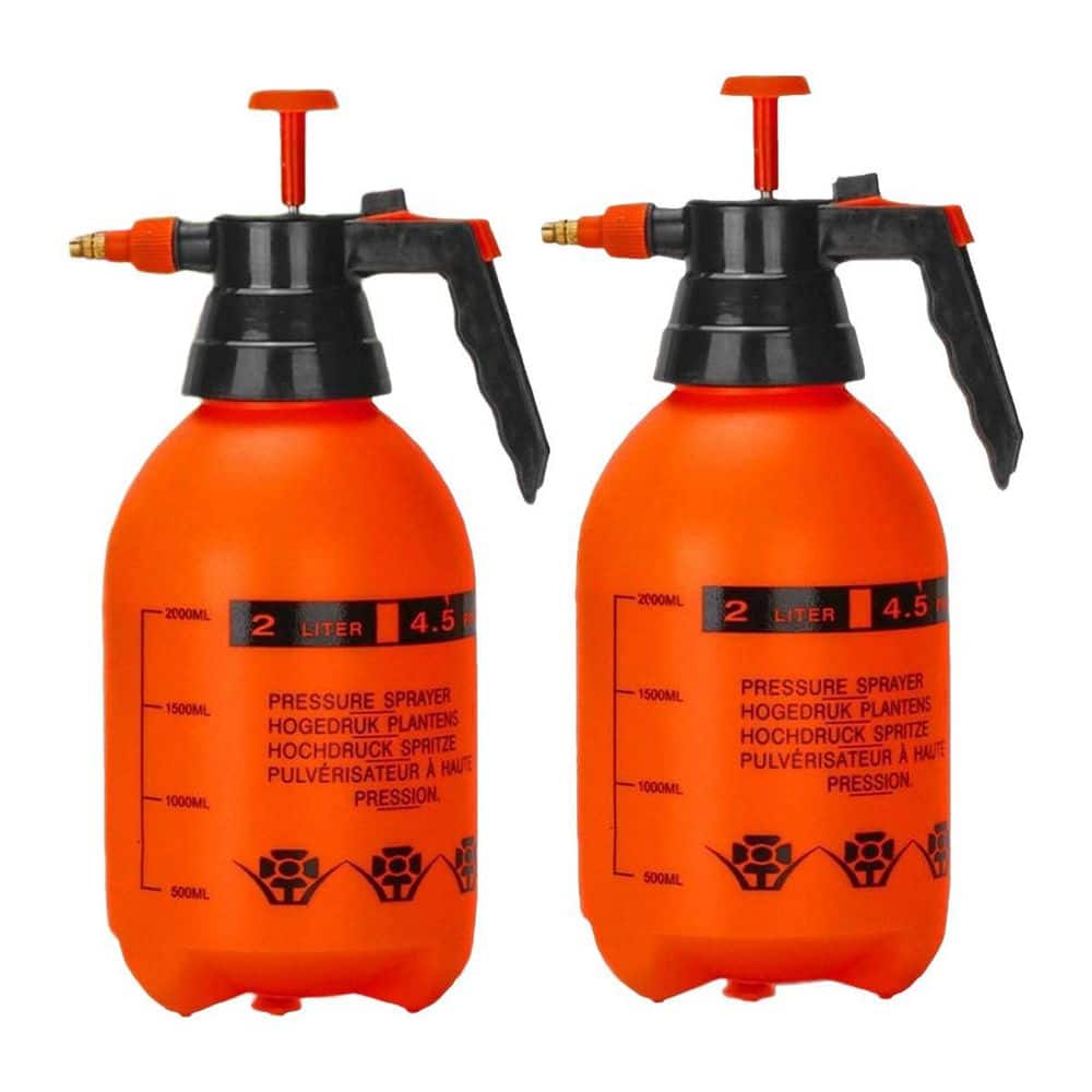 2 gal. Cordless Handheld Pressure Sprayer with Adjustable Brass