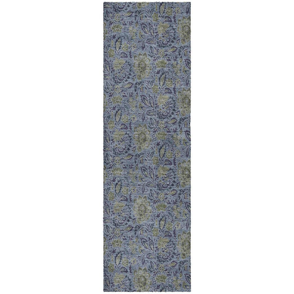 Dream Shag Premium Machine Washable Abstract ADS660 Denim 2 ft. x 7 ft. Runner Rug price history on PriceWatchPro