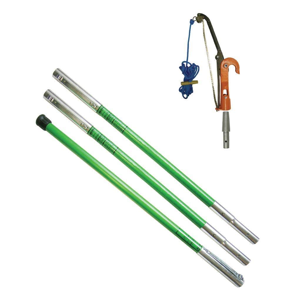 Jameson Landscaper pH12 Tree Pruner Package with Three 6 ft. Poles LS