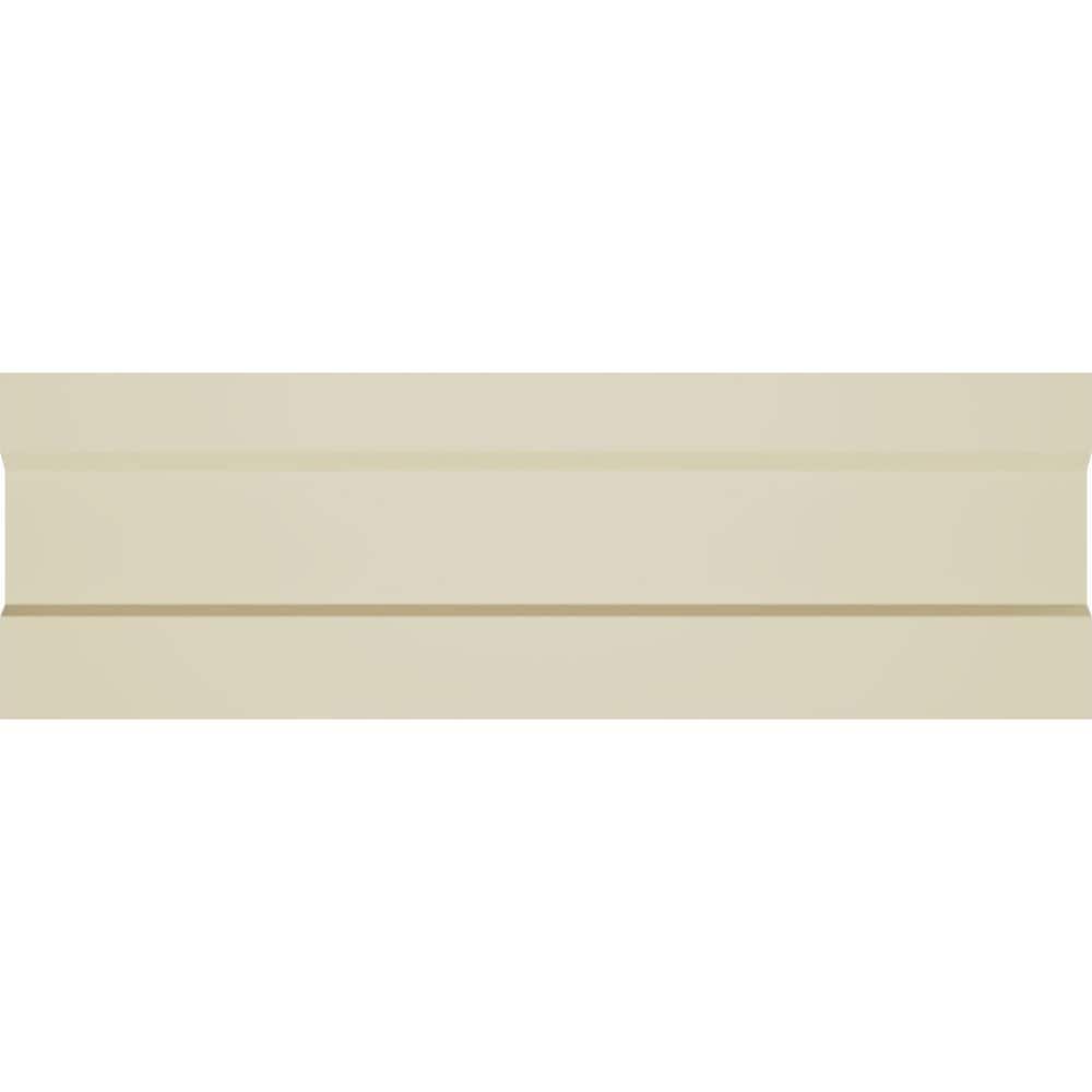 Primed White Polyurethane Emery Crown Moulding 94.5"