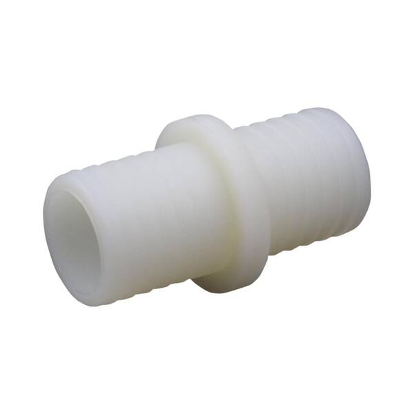 X0-4HDPE Cross Connector Fittings - 1/4" Hose Barb, Pack Of 10, FDA Compliant