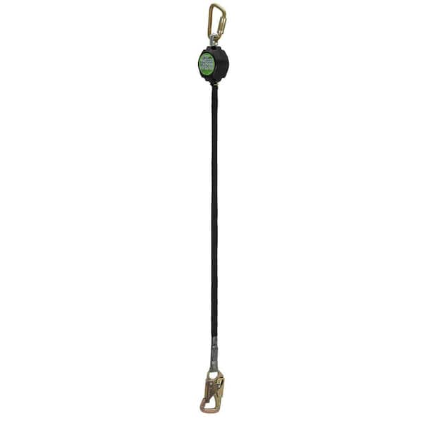 PeakWorks 9 ft. Leading Edge Single Leg Self Retracting Lifeline with Tie-Back