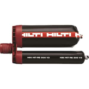 Hilti HIT-RE 500 V3 11.1 fl. oz. Epoxy Adhesive 2123401 - The Home