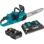 16 in. 18-Volt X2 (36-Volt) LXT Lithium-Ion Brushless Cordless Chain Saw Kit (5.0Ah)