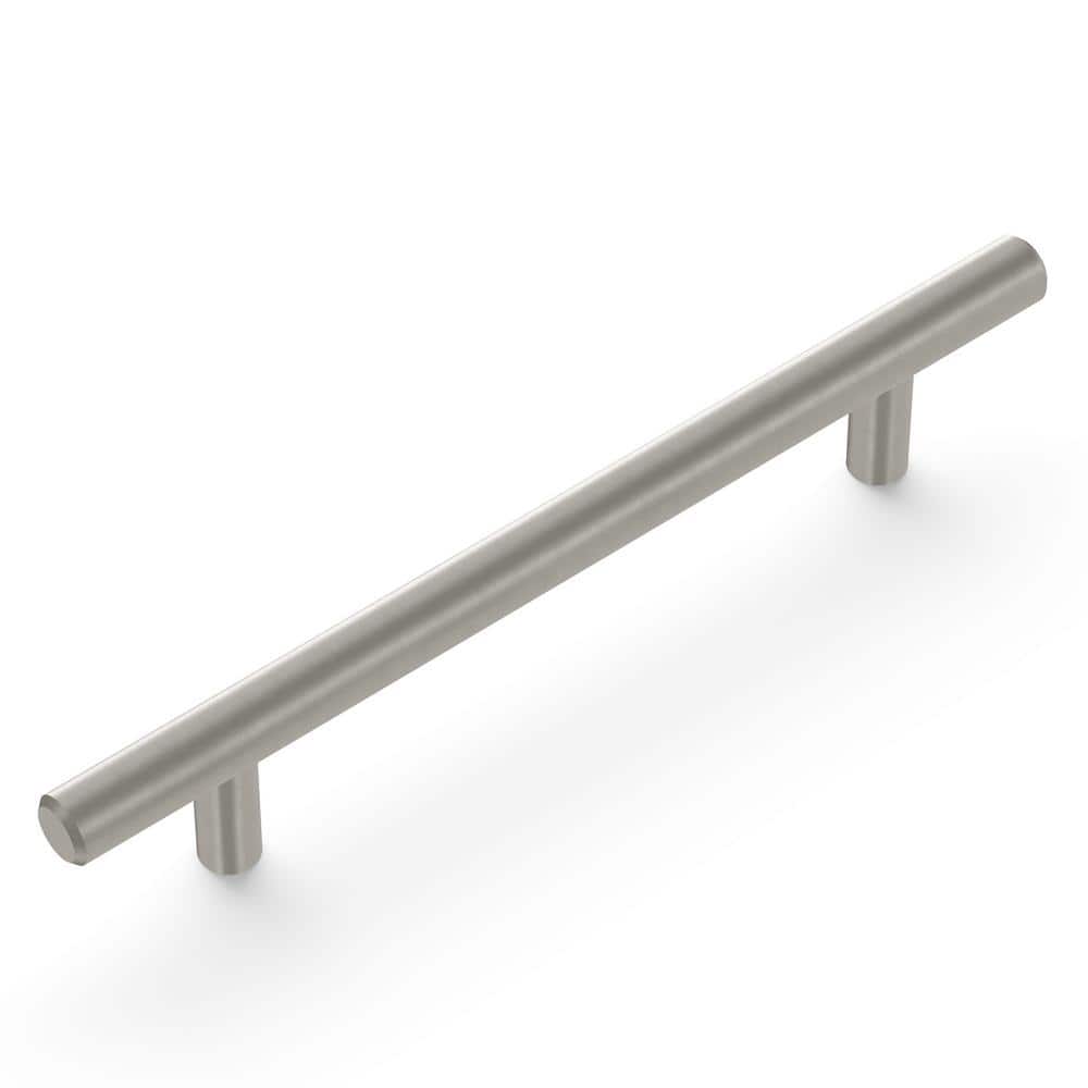 Stainless Steel Modern Bar Cabinet Pulls with Mounting Hardware