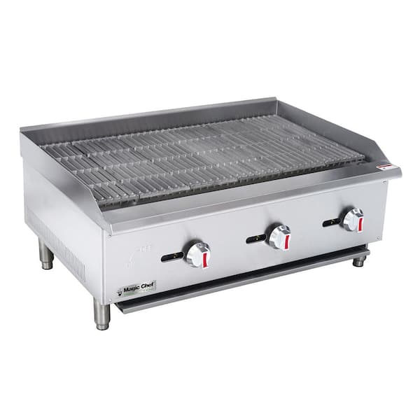 Magic Chef 36 In Commercial Countertop, Countertop 36 Grill